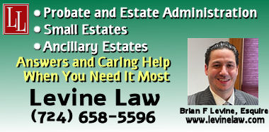 Law Levine, LLC - Estate Attorney in Huntingdon County PA for Probate Estate Administration including small estates and ancillary estates